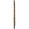 Ekena Millwork Claremont Ceiling Medallion (Fits Canopies up to 7"), 10 5/8"OD x 5 3/4"ID x 1/2"P, Pale Gold CM10CLPAS - alternate 4